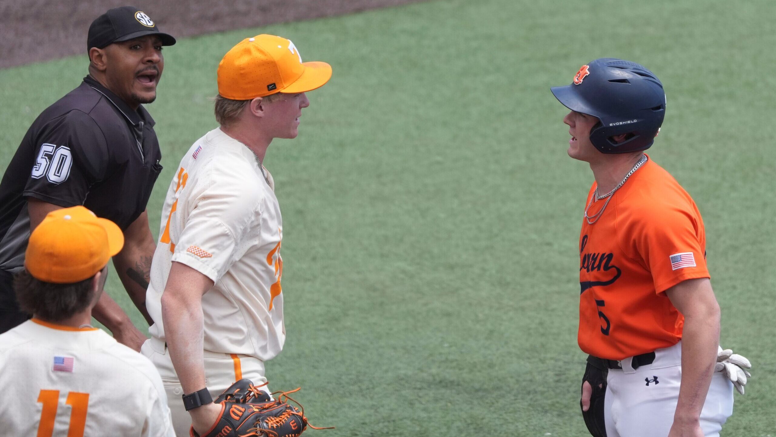 Liam Doyle ejected during Tennessee’s series vs. Auburn, will serve suspension