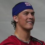 New York Giants QB Jaxson Dart.