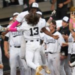 Vanderbilt Commodores celebrate.