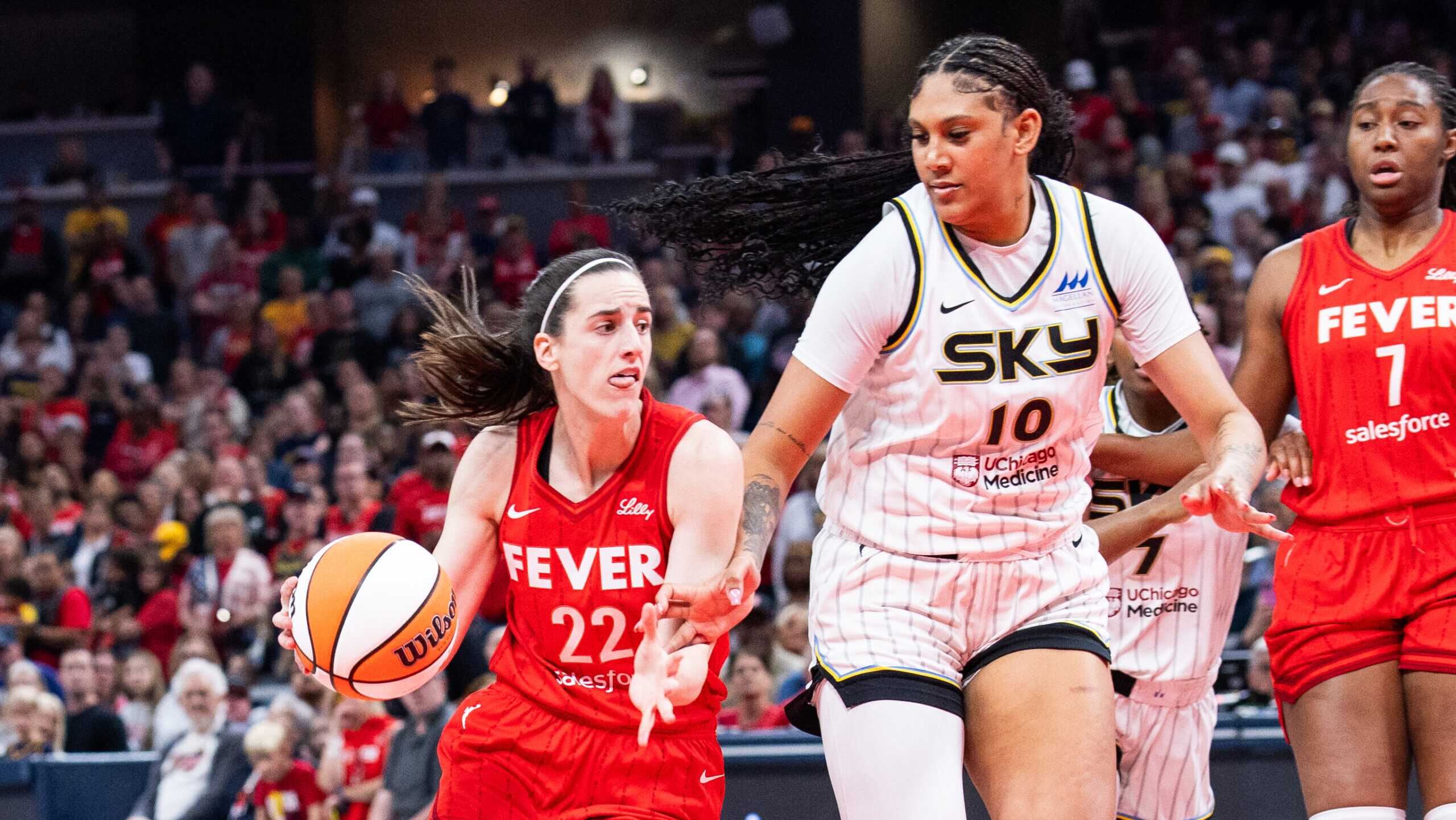 Caitlin Clark addresses flagrant foul against Angel Reese