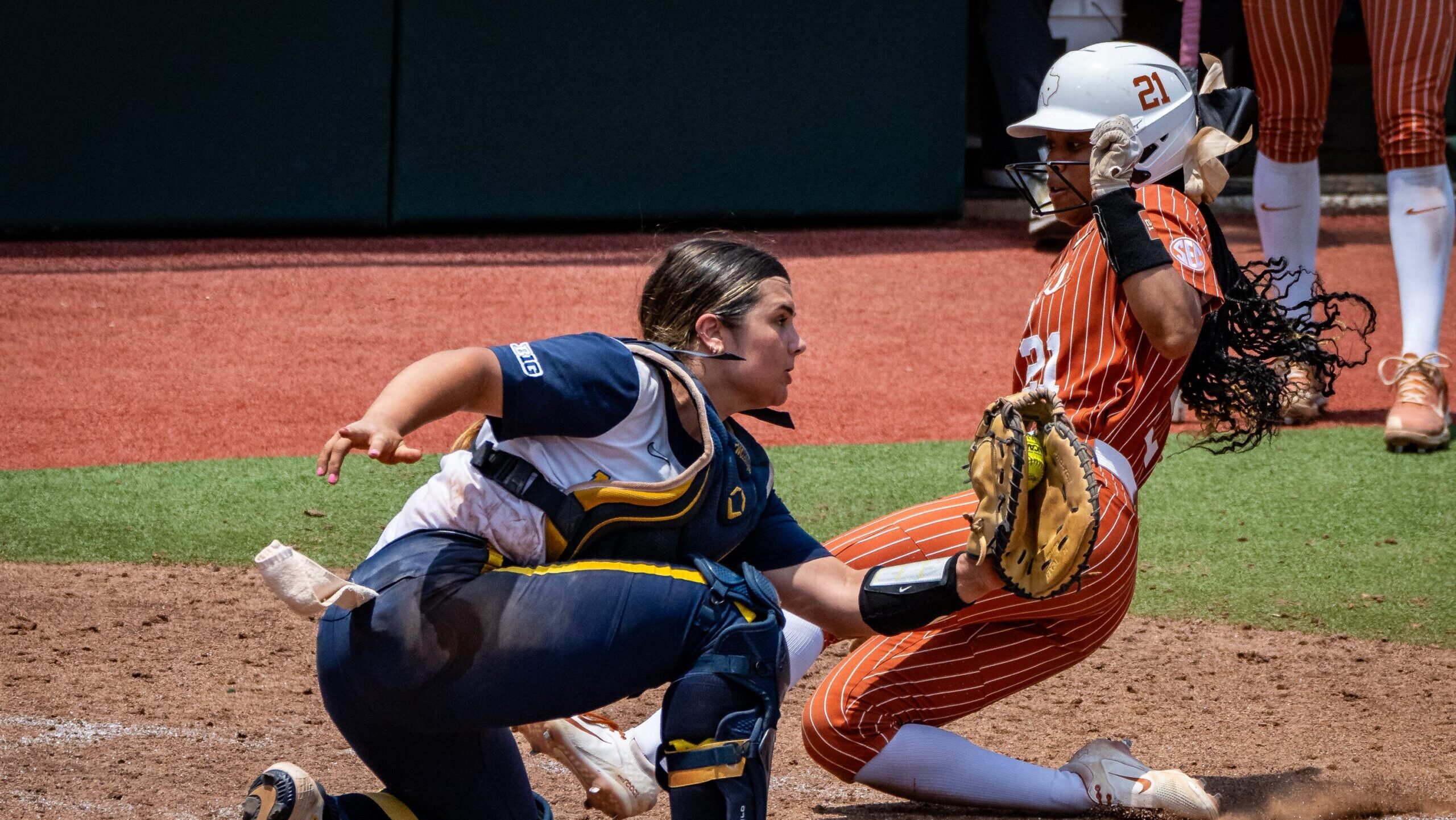 Texas softball shatters multiple records in NCAA Tournament win over Michigan