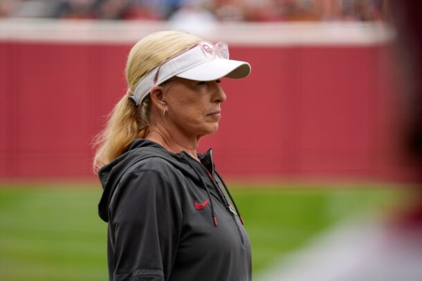 Oklahoma softball head coach Patty Gasso.