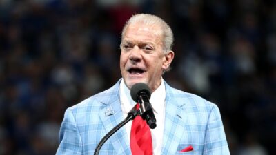 Jim Irsay is shown.