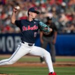 Ole Miss pitcher Will McCausland.