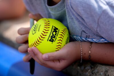 Softball logo.