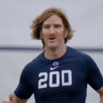 Eli Manning undercover as Chad Powers.