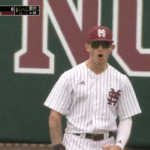 MSU outfield Michael O'Brien.
