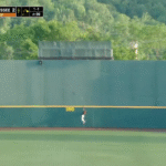 Hunter Ensley makes big catch vs. Vanderbilt.