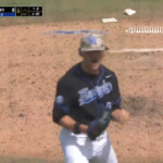 Kentucky baseball celebrates a win.
