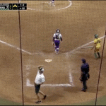 LSU baseball in action vs. SE Louisiana.