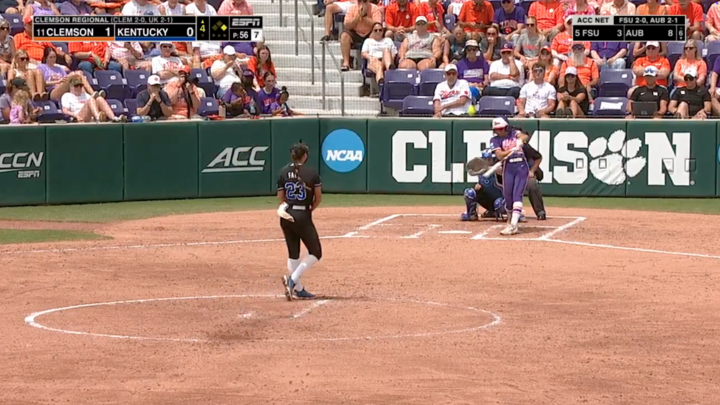 Clemson downs Kentucky, advances to 3rd Super Regional in last 4 seasons