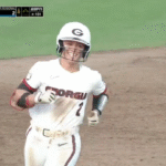 Georgia softball in action.
