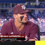 Texas A&M slugger Jace LaViolette.