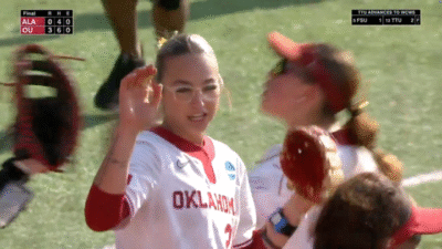 Oklahoma pitcher Sam Landry.