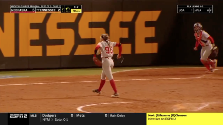 Jordy Bahl leads Nebraska to Super Regional win over Tennessee