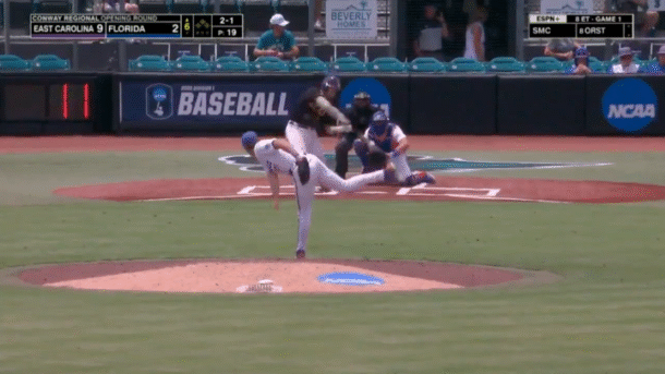 Florida baseball vs. East Carolina.