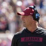 Alabama coach Kalen DeBoer is taking punches from atypical sources this offseason.