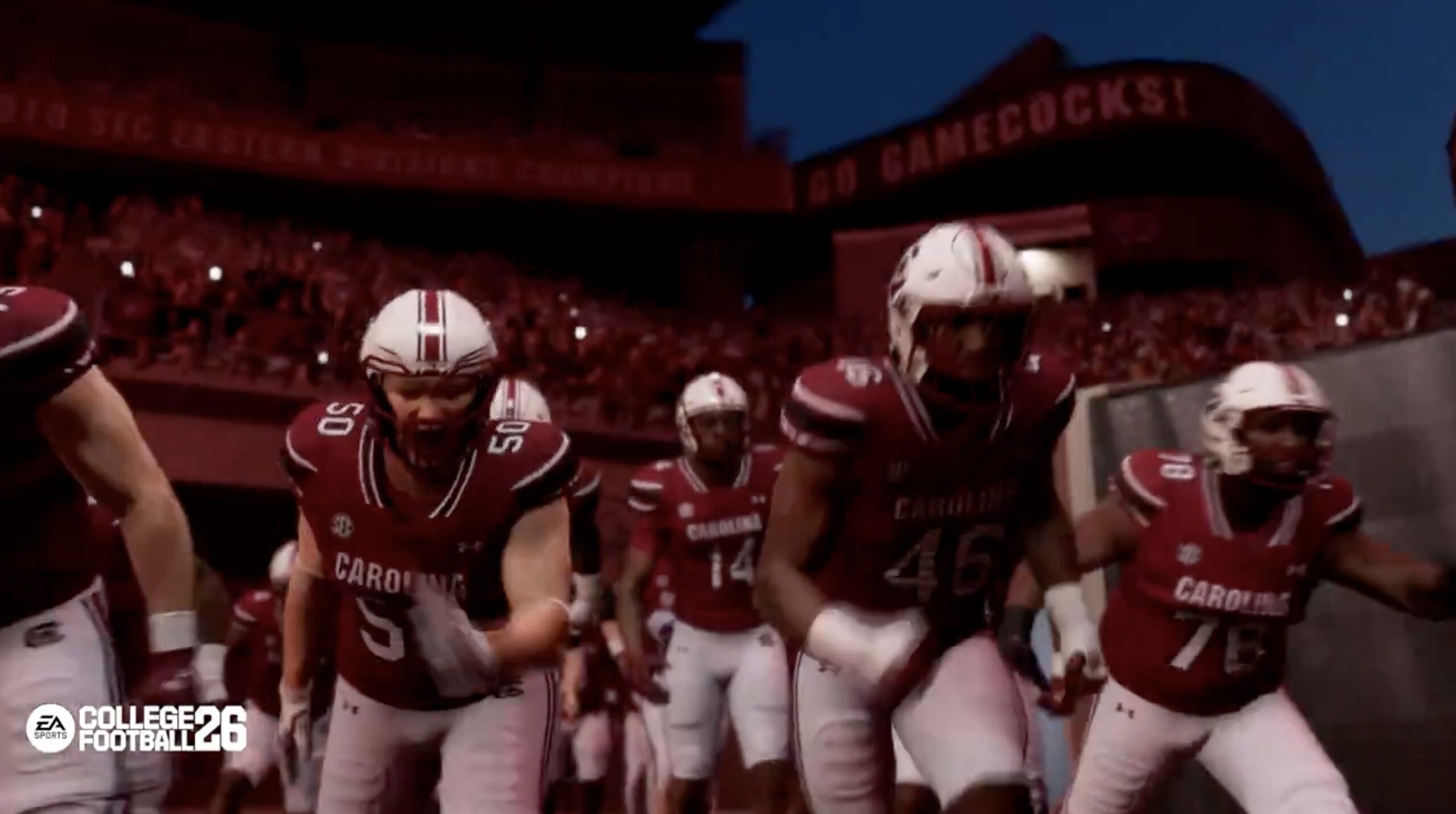 EA Sports showcases South Carolina intro in new College Football 26 deep dive