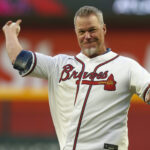 Atlanta Braves pitcher Chipper Jones.
