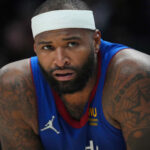 DeMarcus Cousins during a game.