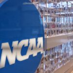 NCAA logo.