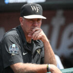 Wake Forest head baseball coach Tom Walter.