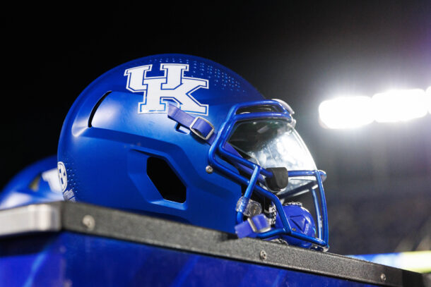 Kentucky Wildcats helmet.