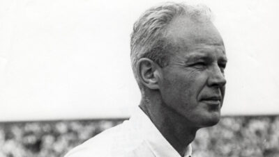 Oklahoma football coach Bud Wilkinson.