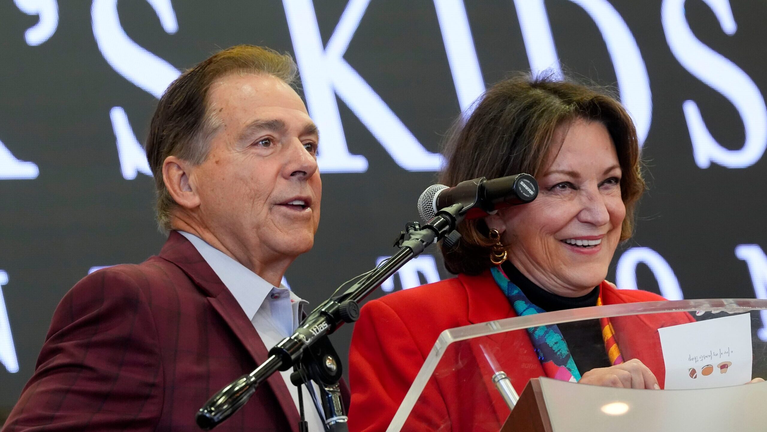Nick Saban tells epic story about Miss Terry interviewing for LSU job in his place