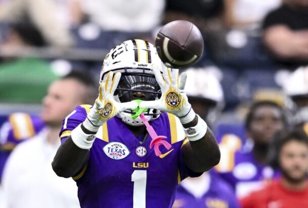 LSU wide receiver Aaron Anderson is in for a monster year.