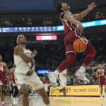 Texas guard Tre Johnson and Oklahoma guard Jeremiah Fears.