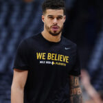 Michael Porter Jr. is shown before a game.