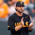 Tennessee head coach Tony Vitello.