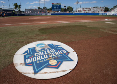 Women's College World Series logo.