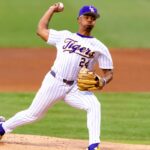 LSU pitcher Anthony Eyanson.