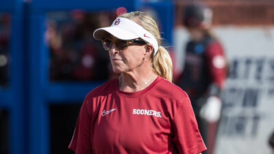 Oklahoma softball head coach Patty Gasso.
