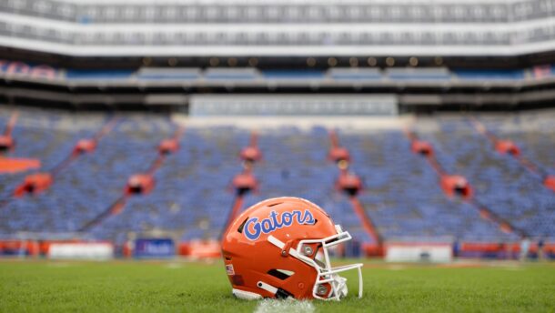 Florida football helmet.