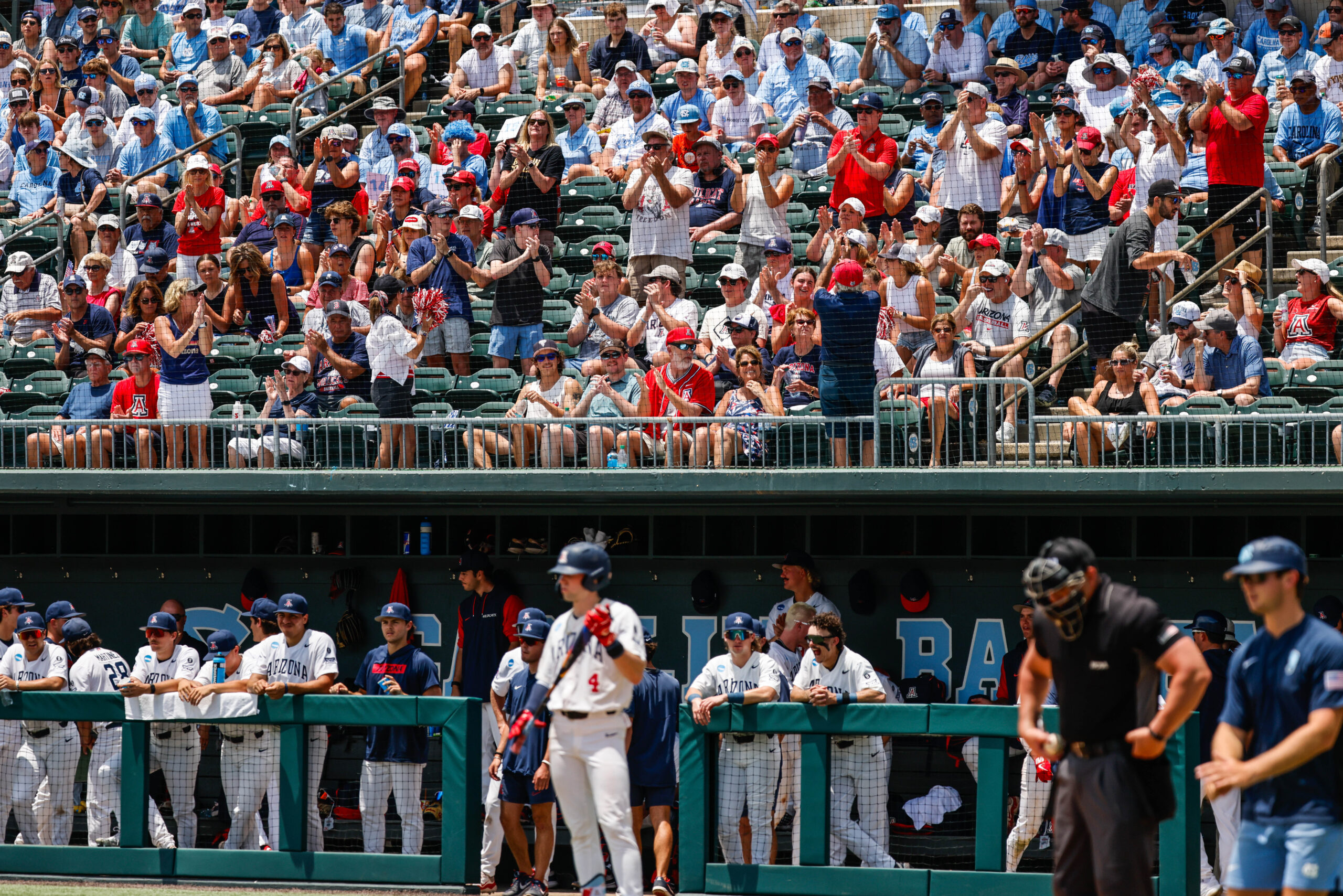 Arizona upsets North Carolina, eliminates another national seed before Omaha
