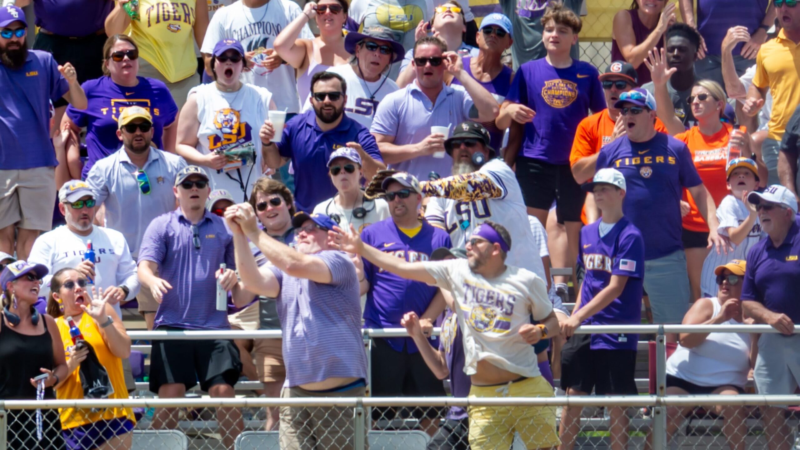 LSU fans build massive lead in College World Series Jello shot contest
