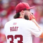 Arkansas ace Zach Root.