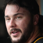 Paul Skenes during a Pirates game.