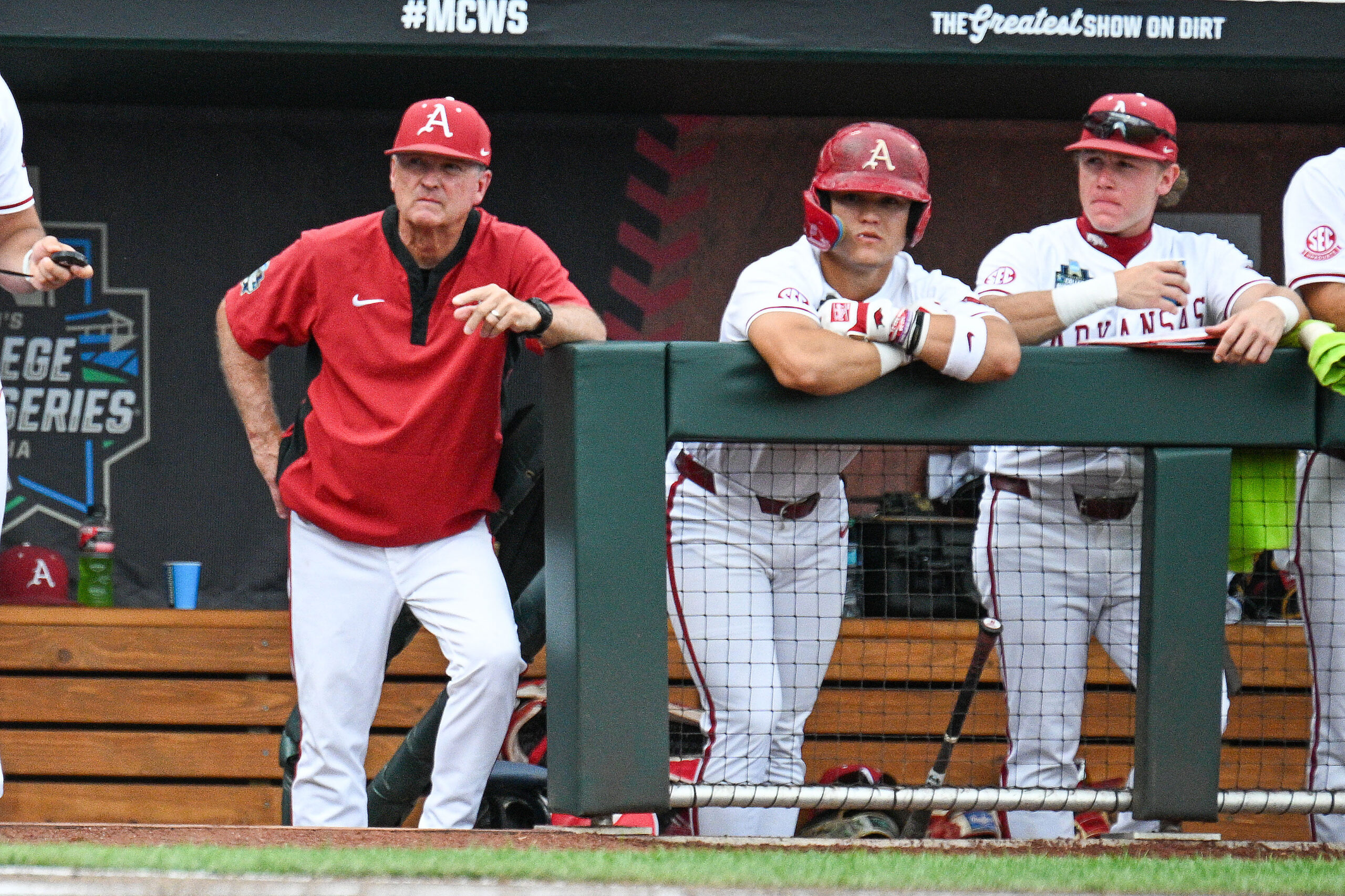 Dave Van Horn talks Arkansas’s mindset for CWS elimination game against Murray State