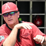 Arkansas head coach Dave Van Horn.