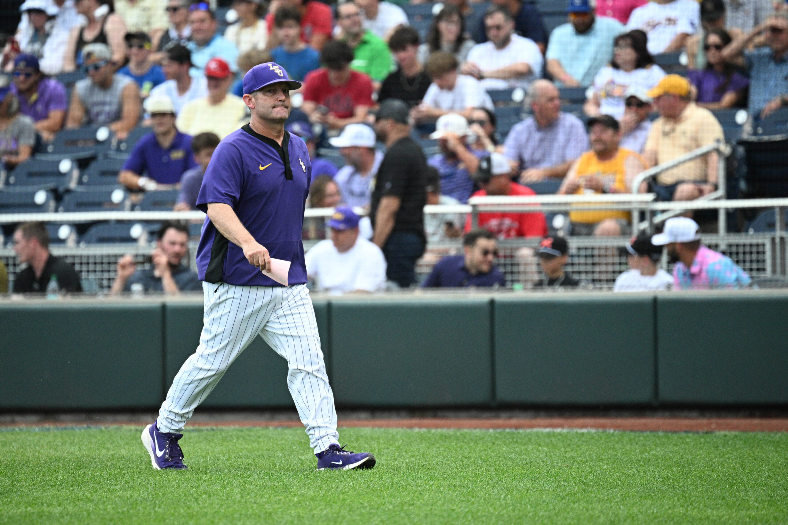 LSU releases lineup, names starting pitcher for Game 2 vs. Coastal Carolina