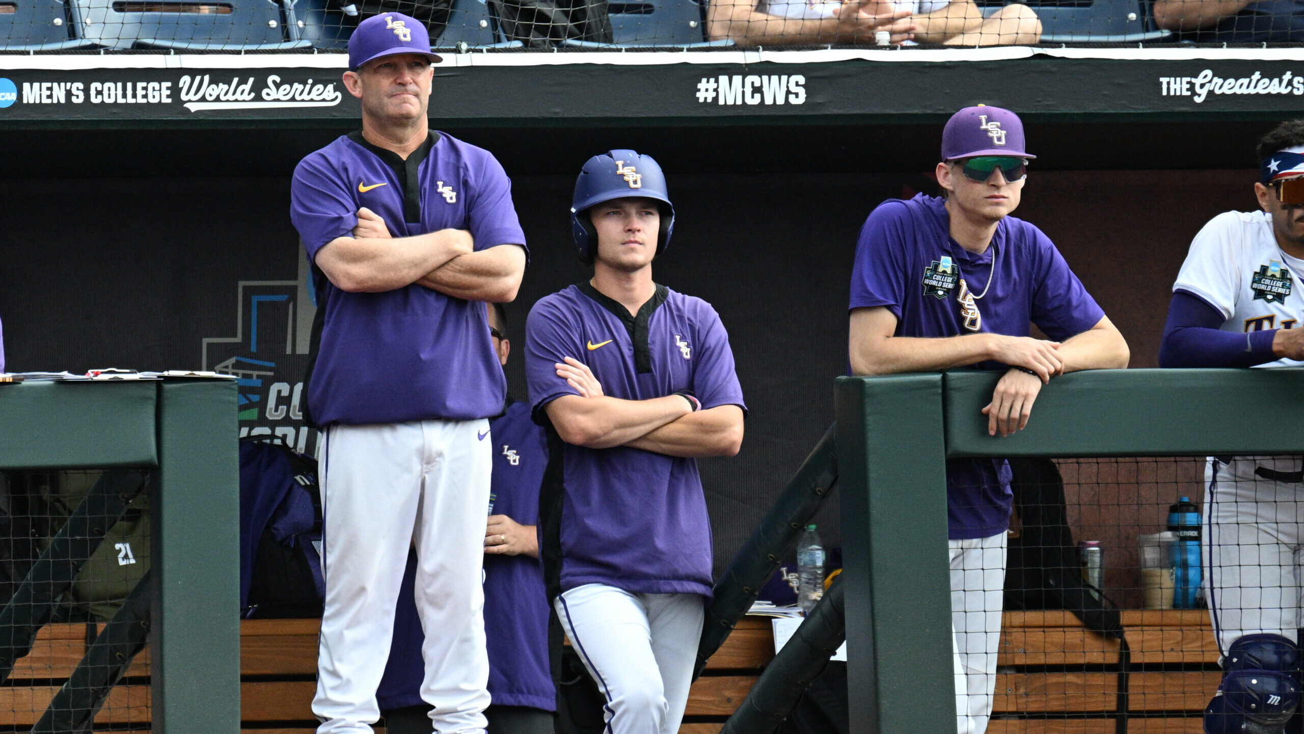 LSU batter called out on controversial replay review after apparent hit by pitch