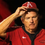 Arkansas coach Dave Van Horn.
