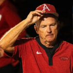 Dave Van Horn after Arkansas's loss in College World Series.