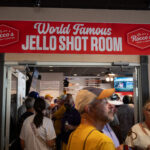 Jello Shot Room at Rocco's in Omaha, home of the College World Series Jello Shot Challenge.
