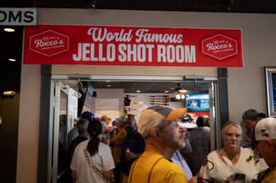 Jello Shot Room at Rocco's in Omaha, home of the College World Series Jello Shot Challenge.