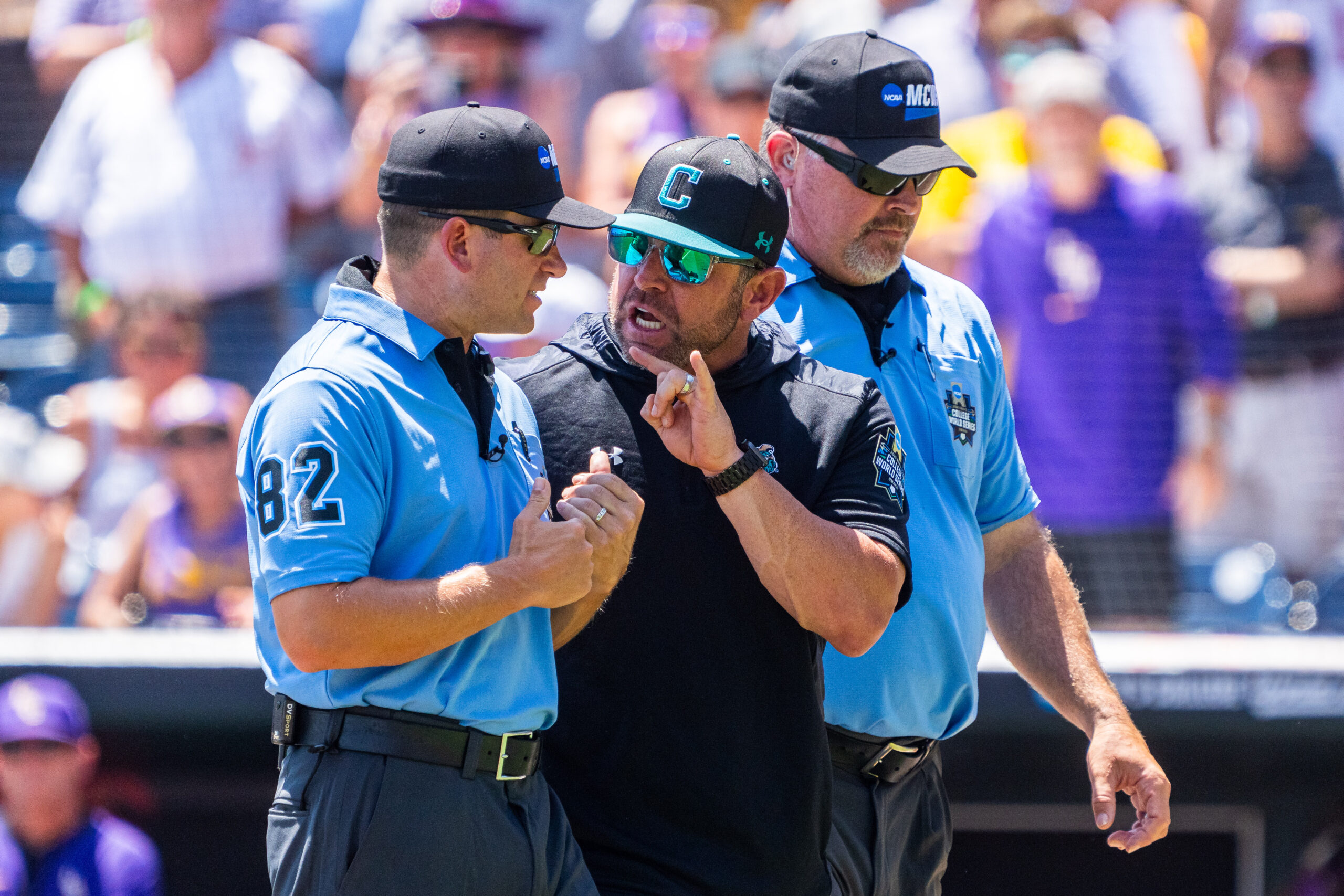 Jay Johnson shares thoughts on Kevin Schnall’s ejection in 1st inning